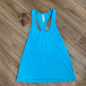 ALO Yoga Turquoise Racerback Top